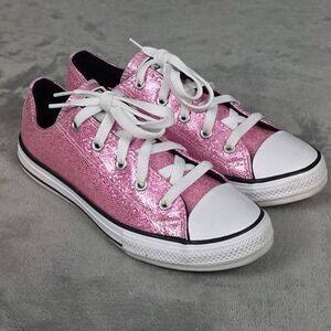 Converse All Star Sparkle Low Pink Women's Size US 3‎ A01478C